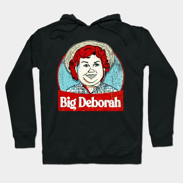 Big Deborah Vintage Style Hoodie by WestKnightTees